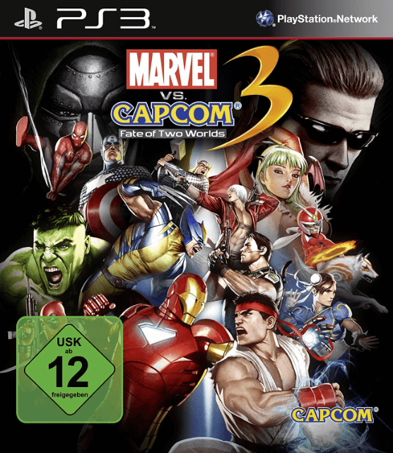 Marvel Vs. Capcom 3: Fate of Two Worlds [Special Edition] box art for Playstation 3
